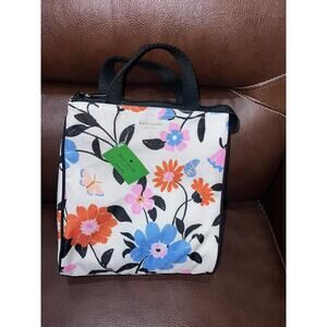 NWT Kate Spade Floral‎ Garden Insulated Lunch Bag Multicolor Chic Design